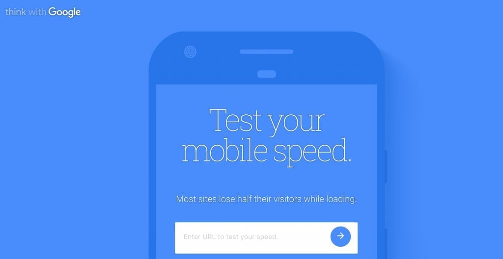Mobile Speed Google Think, Optimize Your Website Speed