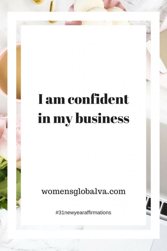 I am confident in my business