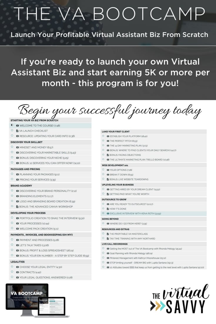 Virtual Assistant Bootcamp