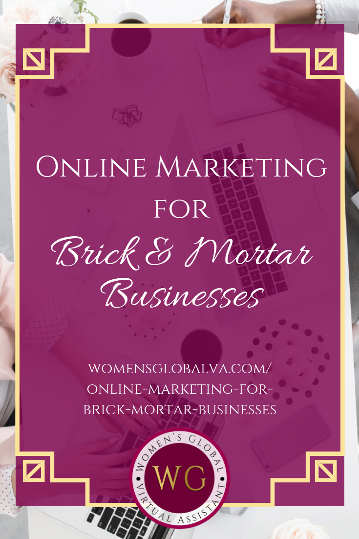 Online Marketing for Brick and Mortar Businesses