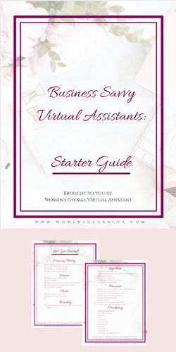 Business Savvy Virtual Assistants Starter Guide