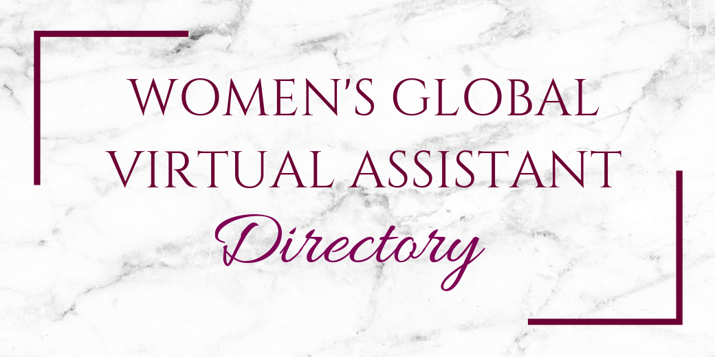 Women's Global Virtual Assistant Business Savvy Directory